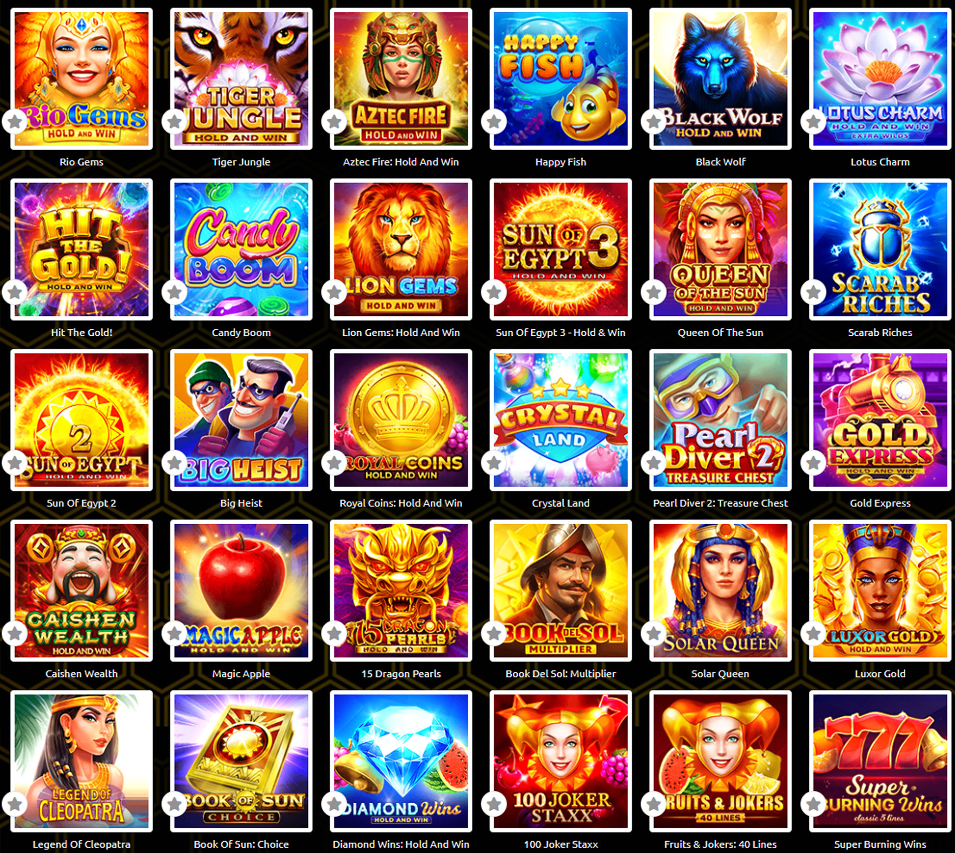 Booong slot online